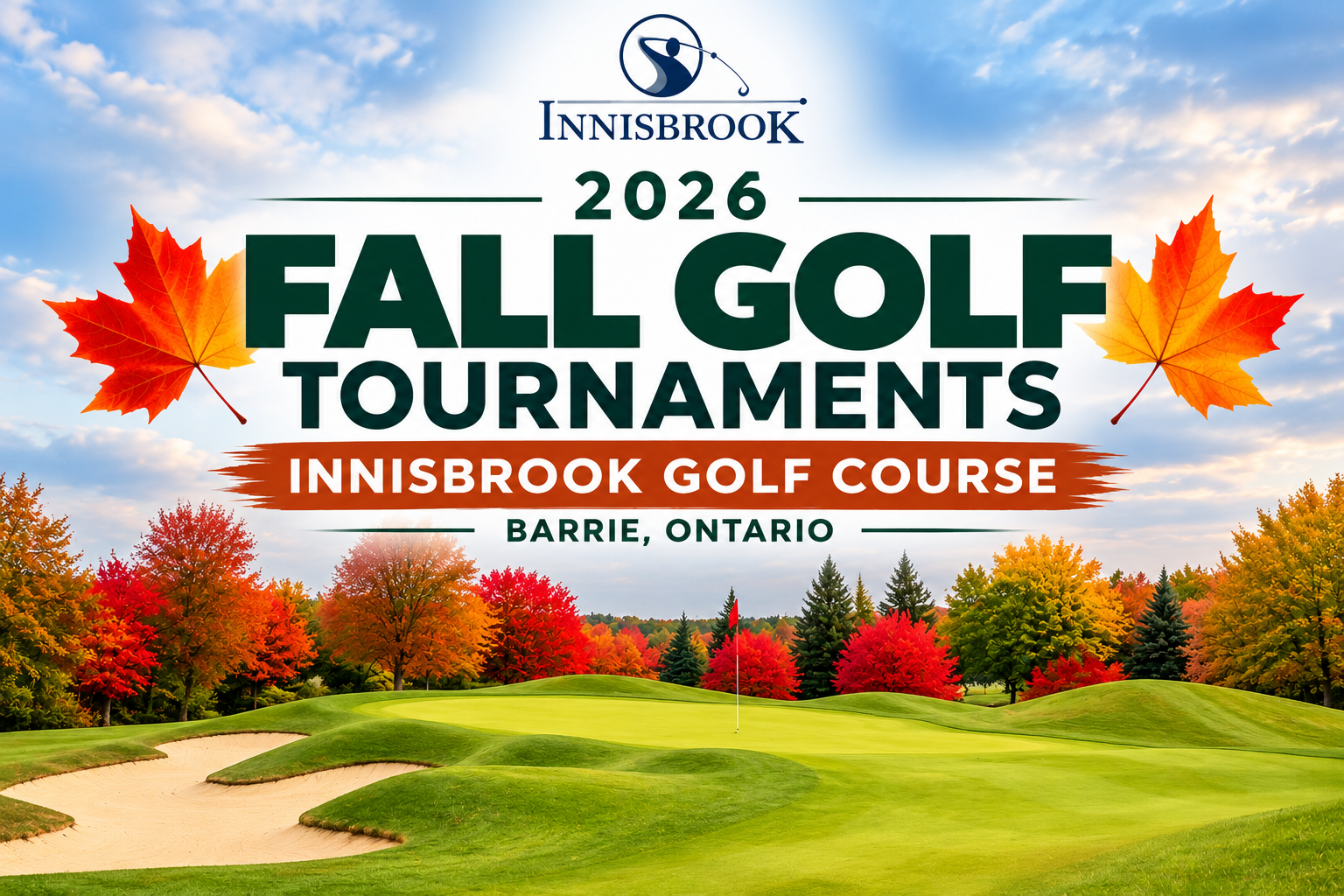 2026 Fall Golf Tournaments at Innisbrook Golf Course in Barrie, Ontario